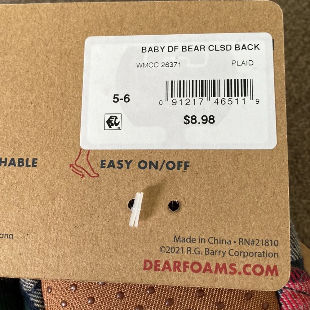 Baby‎ Bear Slippers